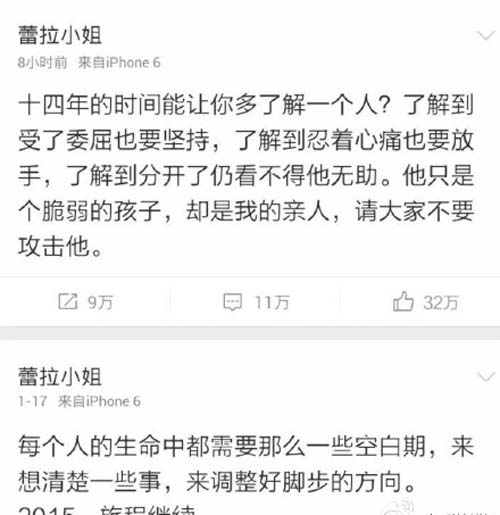 陈赫张子萱生女蕾拉小姐微博沦陷 陈赫前妻许婧生了孩子了吗