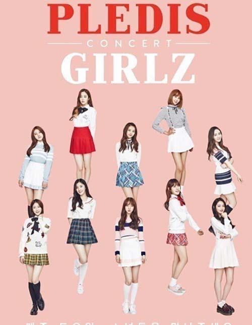 韩女团Pledis Girlz正式出道 林娜荣周洁琼亮相演唱会